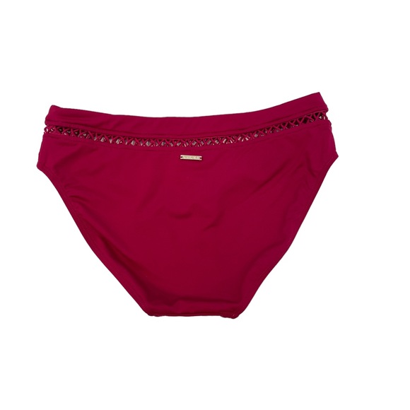 SEA LEVEL Level Lace Bikini Bottoms in Ruby - NWT - Size 4 - Picture 3 of 3